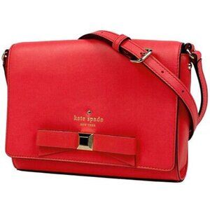 Kate Spade Holly Street Straw Rubie Crossbody Bag Purse